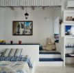 2023地中海风格别墅卧室榻榻米装修设计图片案例