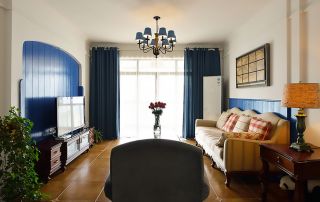 美式风格家居客厅沙发装饰设计