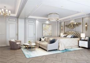 法式风格图片 2020别墅起居室效果图