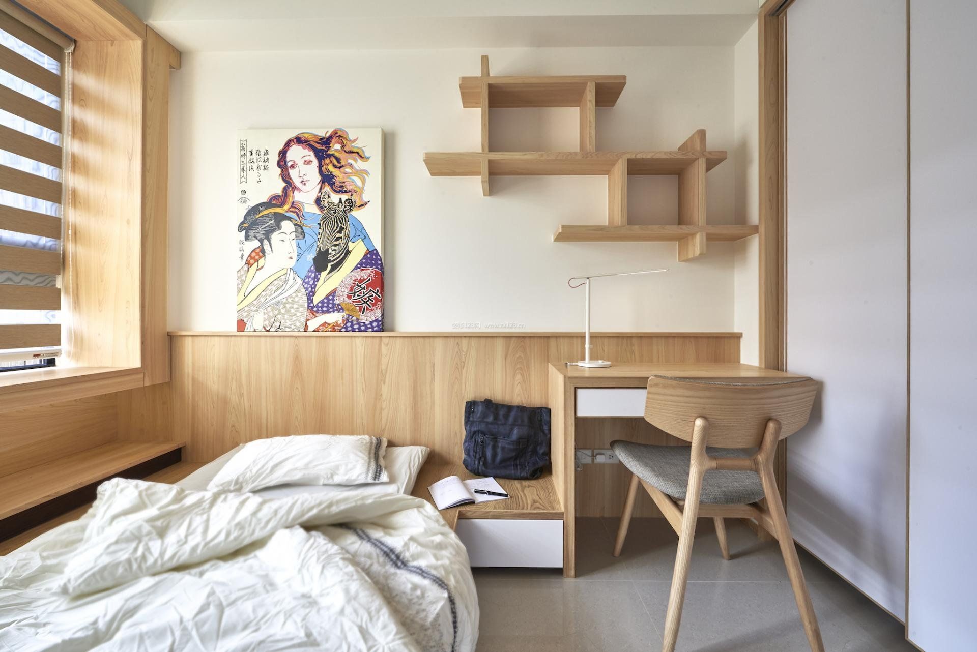 日式风格小卧室室内设计图片2022