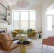 现代欧式客厅沙发颜色搭配效果图片