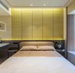 新中式卧室背景墙灯光设计装修图欣赏