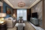 2023新中式古典小户型客厅地毯装饰设计图