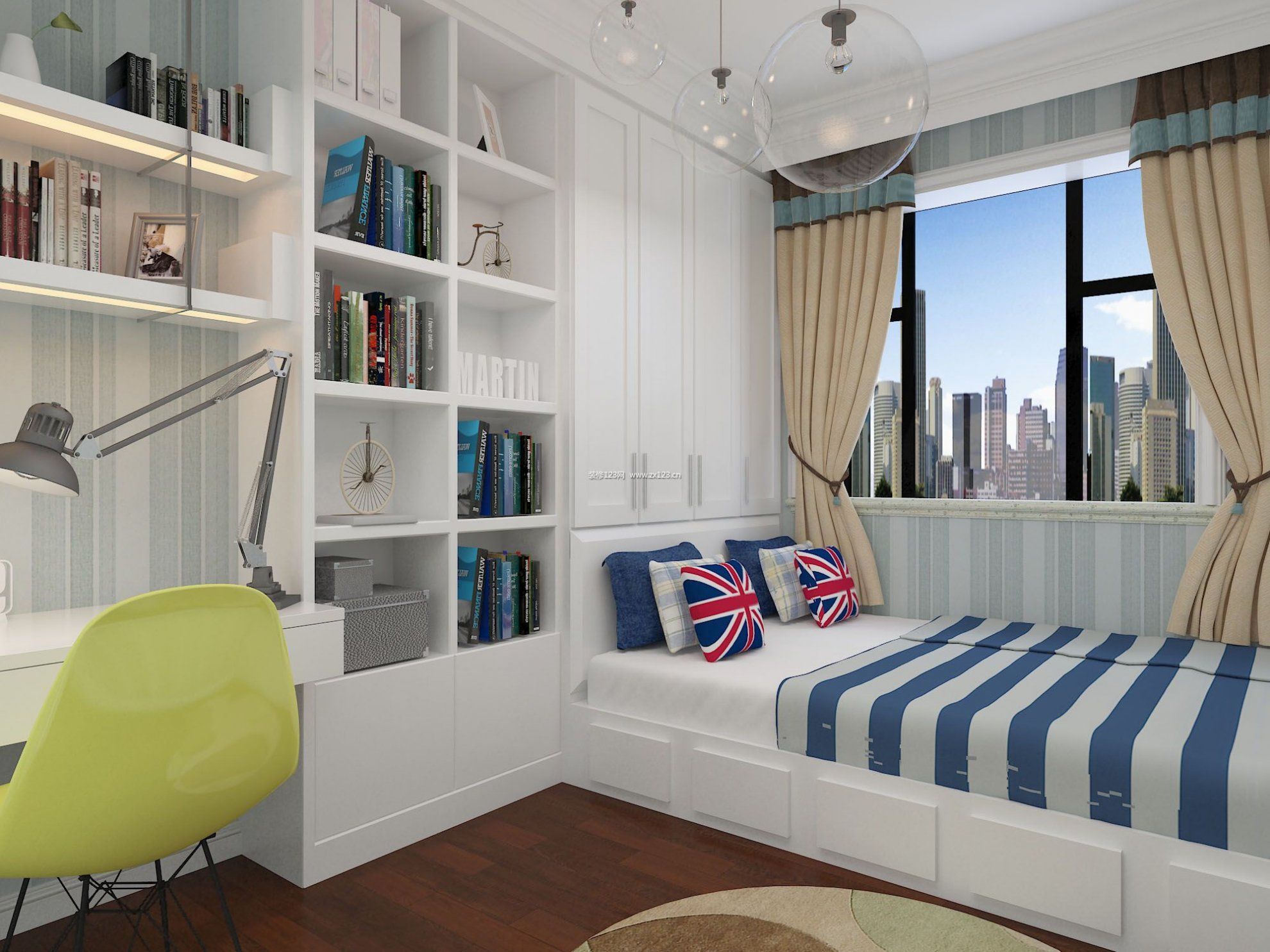 2022现代十平米卧室简单装修图片