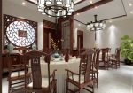 2023中式餐馆餐桌椅子设计图片