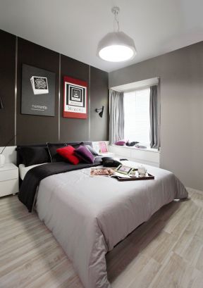 十平米卧室装修图 2020温馨现代风格卧室效果图