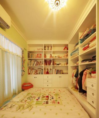 2023韩式风格十平米卧室装修图片