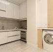 中小户型家装厨房橱柜白色效果图片