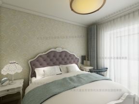 2020现代欧式风格卧室设计 2020温馨卧室台灯效果图