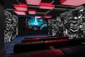 电影院装修设计效果图 2020电影院装修设计