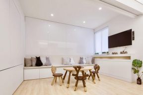  卡座沙发 浅色木地板 2020客厅浅色木地板效果图