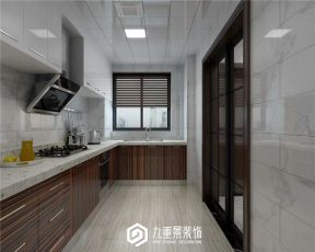 2023舒适简约新中式风格厨房设备装修效果图片