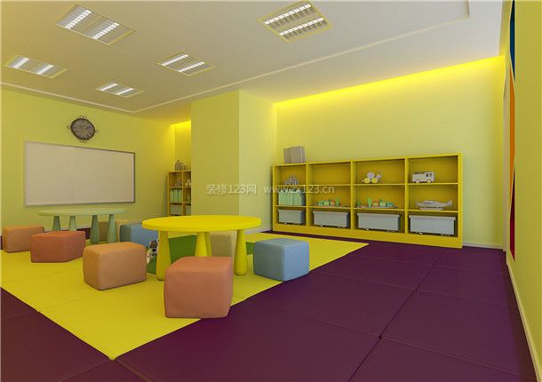 2023幼儿园教室环境布置与设计装修效果图