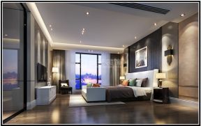 2023现代风格别墅卧室窗户设计效果图