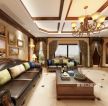 玉龙岛美式风格600平米客厅装修效果图