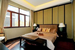 北京小别墅古典中式卧室装修设计图片