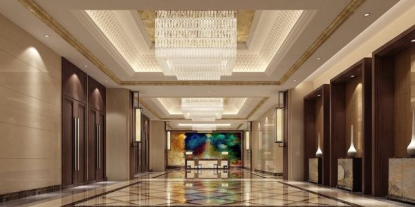 惠阳酒店项目　欧式风格8000㎡设计方案