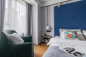 2023温馨北欧风格卧室窗帘搭配设计效果图