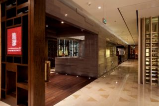 2023中式饭店走廊装修效果图片