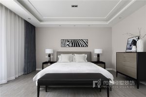 南京复地朗香300平米别墅现代简约风格装修案例赏析