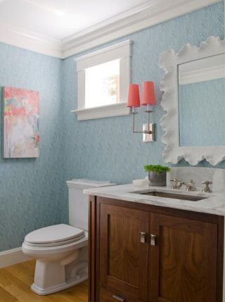 2023古典欧式风格家庭洗手间设计图