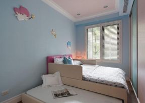 2020欧式儿童房吊顶效果图 2020儿童卧室床头背景墙效果图 
