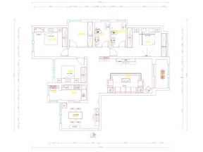 2023三居平面户型图