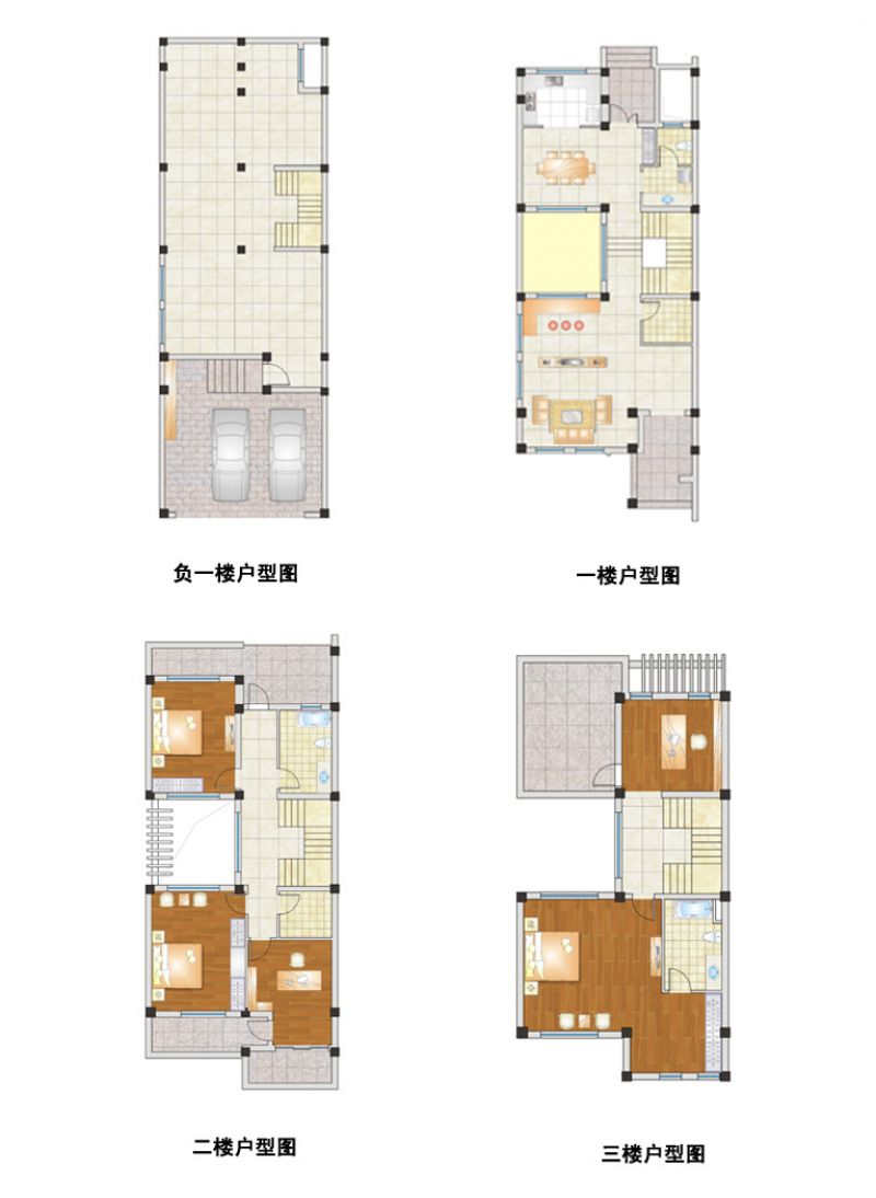 金汇熙园EF户型图