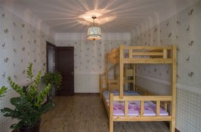 儿童房高低床装修效果图 2020儿童房高低床设计效果图