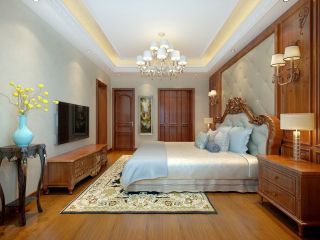200平米欧式古典卧室装修设计图欣赏