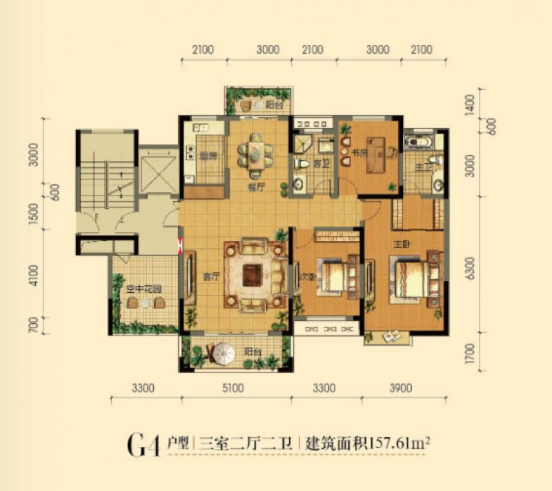 G4户型图