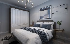 简约北欧风格12平米卧室装修效果图片