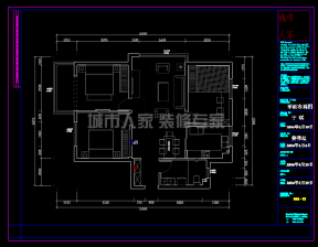 124平米2023三居室户型平面图设计装修