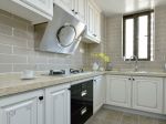 现代美式风格居室家庭厨房橱柜装修图片