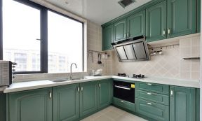 2020整体厨房设计图片 厨房橱柜颜色效果图 厨房橱柜颜色搭配 