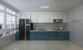 2023现代简洁厨房集成吊顶装修效果图