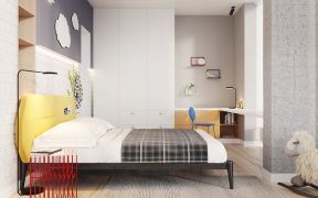 卧室书房设计图片 卧室书房一体图片 2020简约卧室床图片欣赏 2020现代简约卧室家具 