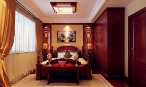 新中式风格卧室吸顶灯图片