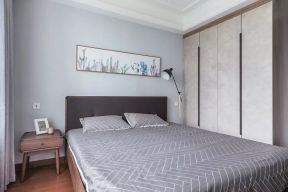 北欧风格卧室床头背景墙画设计图片