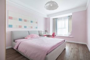 2020粉红色女生卧室窗帘设计 2020女生卧室窗帘效果图大全 女生卧室装饰品