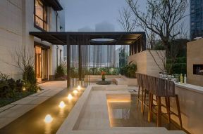 别墅庭院园林设计 2020东南亚别墅庭院设计效果图 