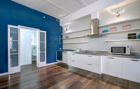 2020现代简约风格厨房装修效果图 厨房白色橱柜