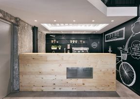2020咖啡厅装饰效果图 2020咖啡厅装修图 北欧风格装潢效果图 