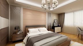 东城国际现代简约二居室卧室装修案例