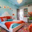 儿童房卧室颜色搭配装修布置效果图