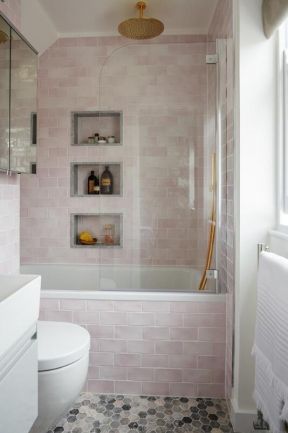 砖砌浴缸装修效果图片 2020卫生间浴缸装修效果图
