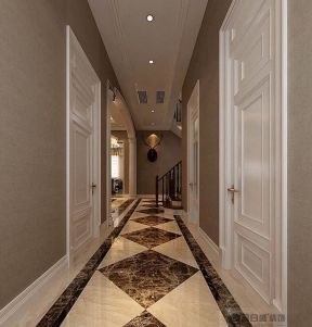 400平别墅简欧风格走廊装修设计