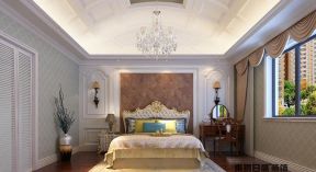 420平别墅古典欧式风格卧室装修效果