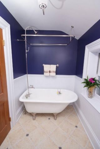 欧式阁楼超小浴室装修效果图