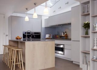 2023北欧风格厨房板式橱柜设计效果图